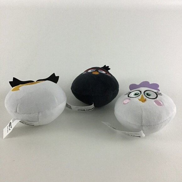 Angry Birds Burger King Matilda Bomb Eagle Plush Stuffed Animal Toy 3pc Lot 2021 - Picture 2 of 6